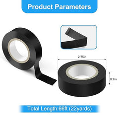 1 Roll Black PVC Insulation Electrical Tape Waterproof