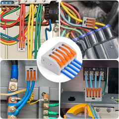 40pcs Lever-Nut Wires and Cables Connectors