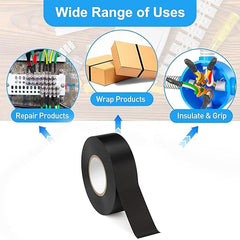 1 Roll Black PVC Insulation Electrical Tape Waterproof