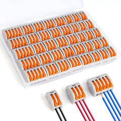 40pcs Lever-Nut Wires and Cables Connectors